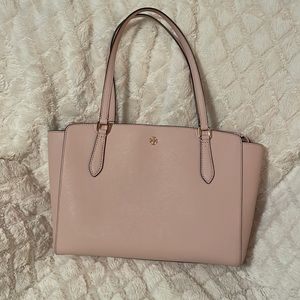 Tory Burch blush pink shoulder bag/purse with optional strap